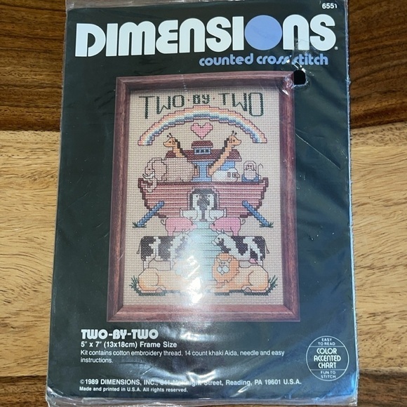 NEW Jiffy, Dimensions, Designs For The Needle Cross Stitch 5 Kit Crafting Bundle - Picture 3 of 6